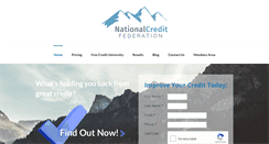 Desktop Screenshot of nationalcreditfederation.com